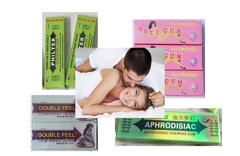 Kẹo cao su kích dục nữ giúp vợ chồng tăng hưng phấn và khoái cảm khi ân ái tình dục