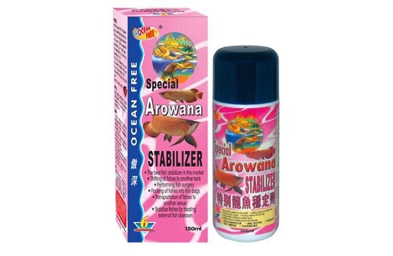 Arowana Stabilize là một trong những loại thuốc mê cho cá mang lại nhiều tác dụng tốt khi sử dụng
